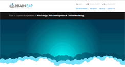 Desktop Screenshot of brainsap-development.com